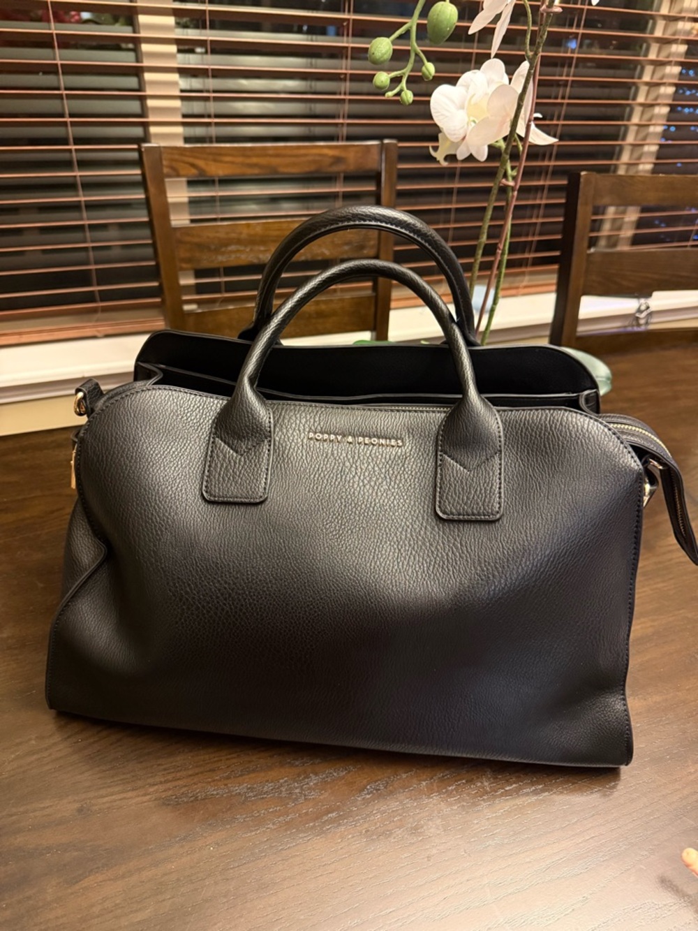 Uptown Vegan Leather Tote